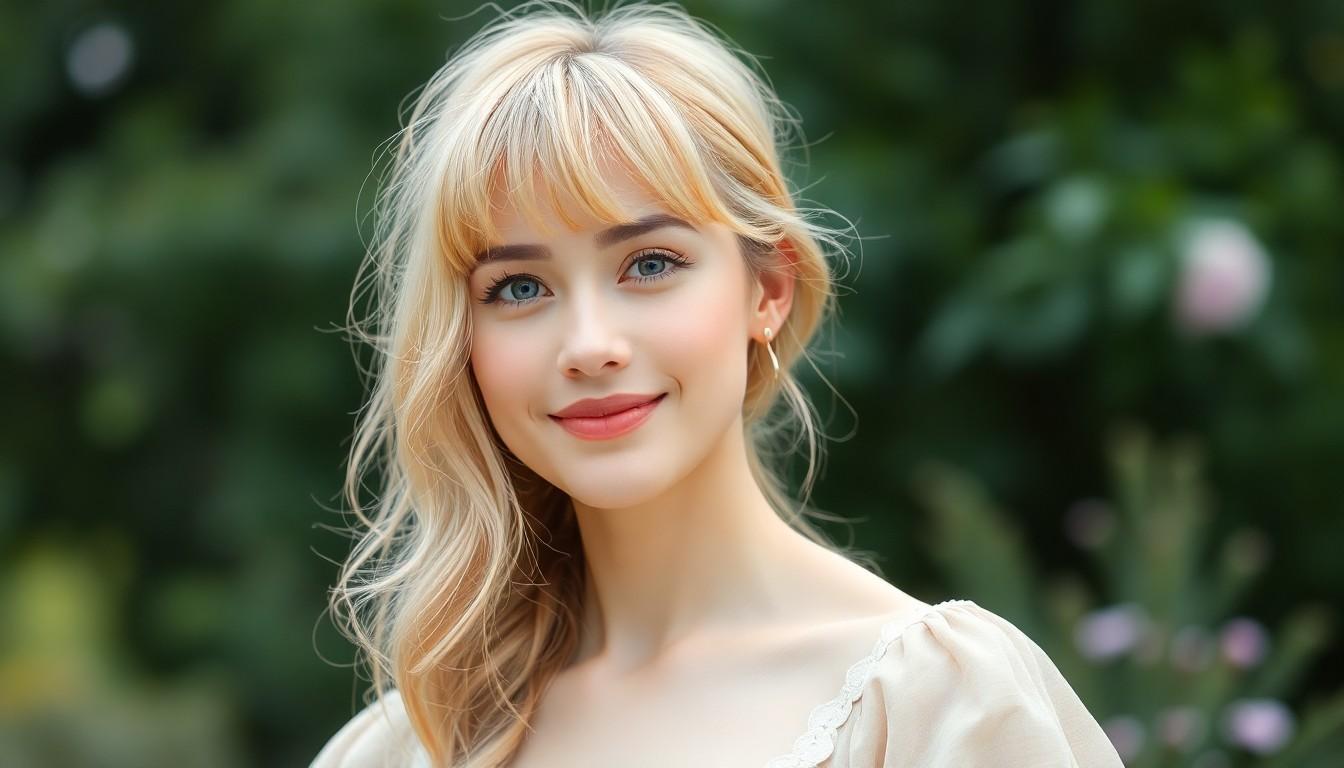 25 Cute Blonde Hairstyles With Bangs You’ll Want to Show Your Stylist This Year 2 25 Cute Blonde Hairstyles With Bangs You’ll Want to Show Your Stylist This Year 1