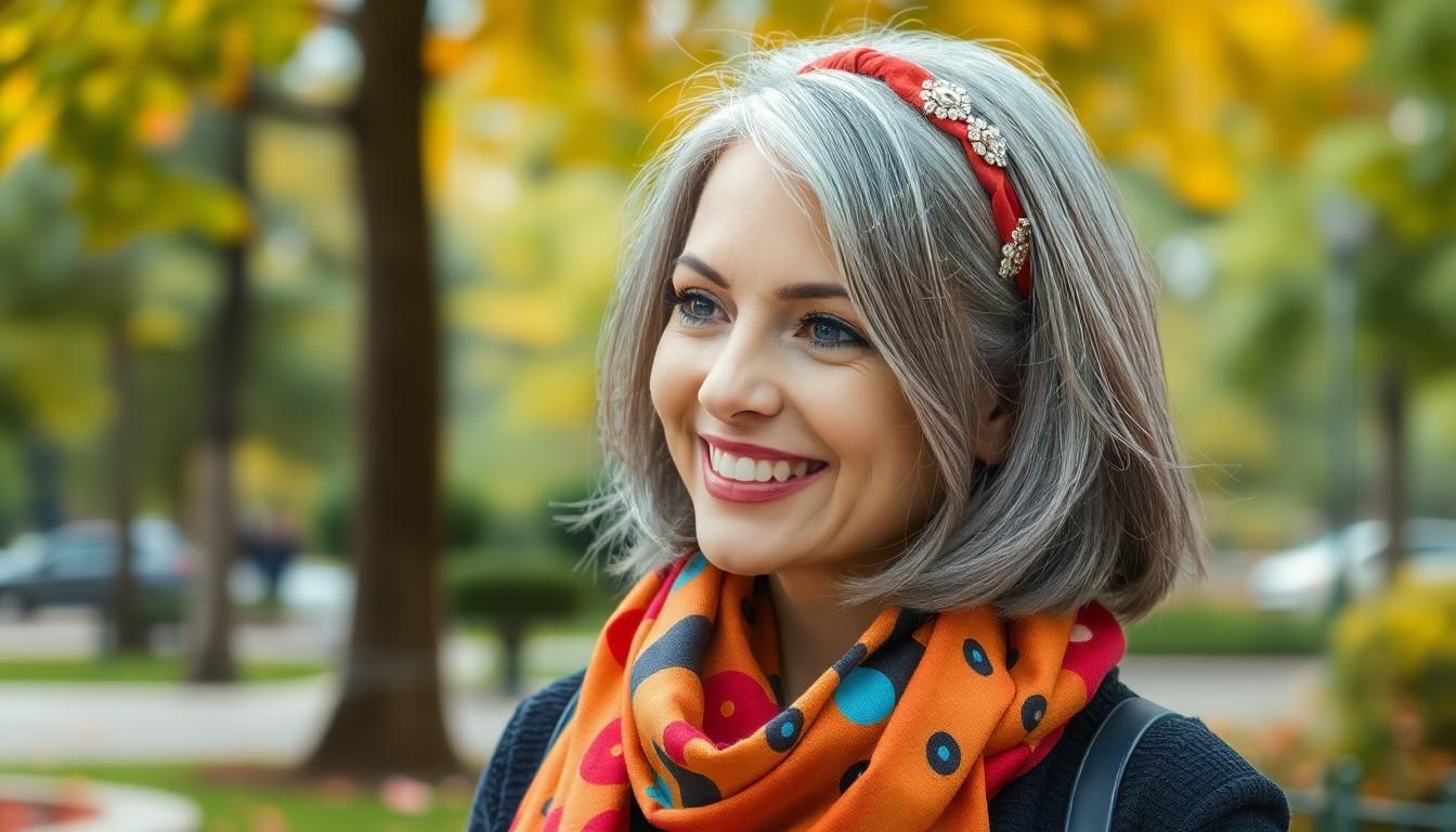 Stunning Gray Hair Styles for Over 60: Modern Looks to Embrace Your Silver Confidence 9