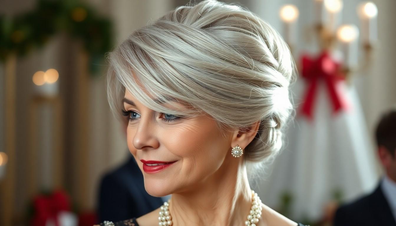 Stunning Gray Hair Styles for Over 60: Modern Looks to Embrace Your Silver Confidence 3