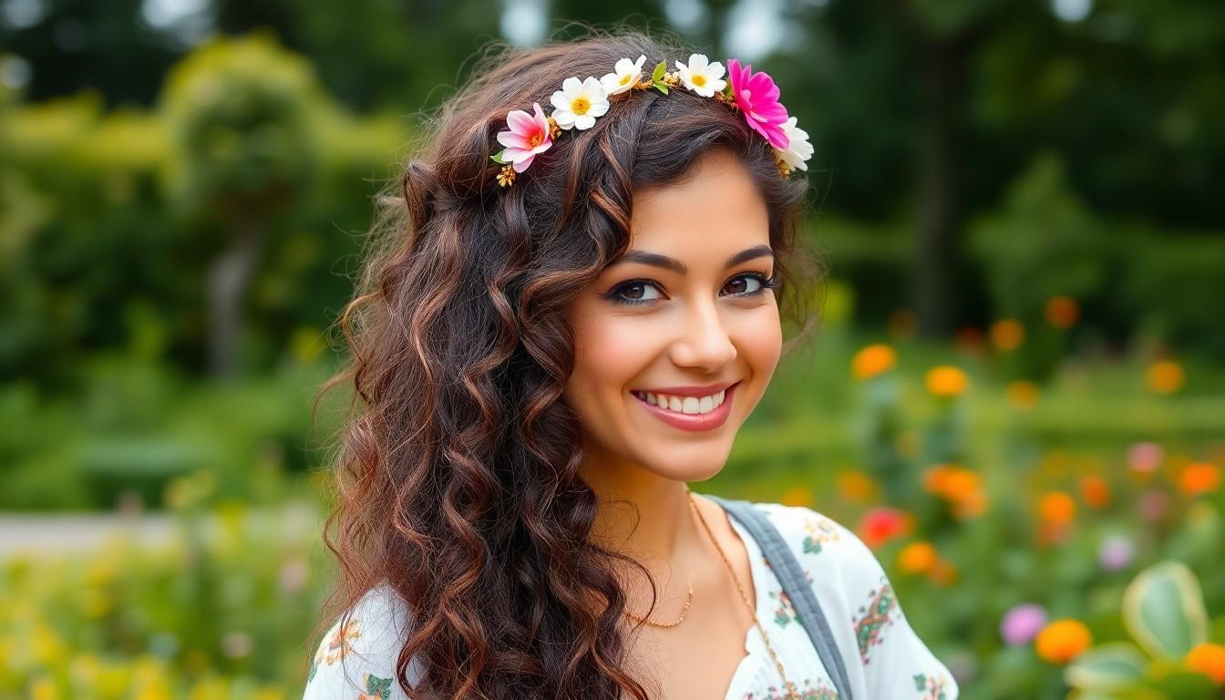 25 Gorgeous Half Up Half Down Curly Hairstyles for Every Curl Type (Easy Step-by-Step Guide) 6 25 Gorgeous Half Up Half Down Curly Hairstyles for Every Curl Type (Easy Step-by-Step Guide) 5