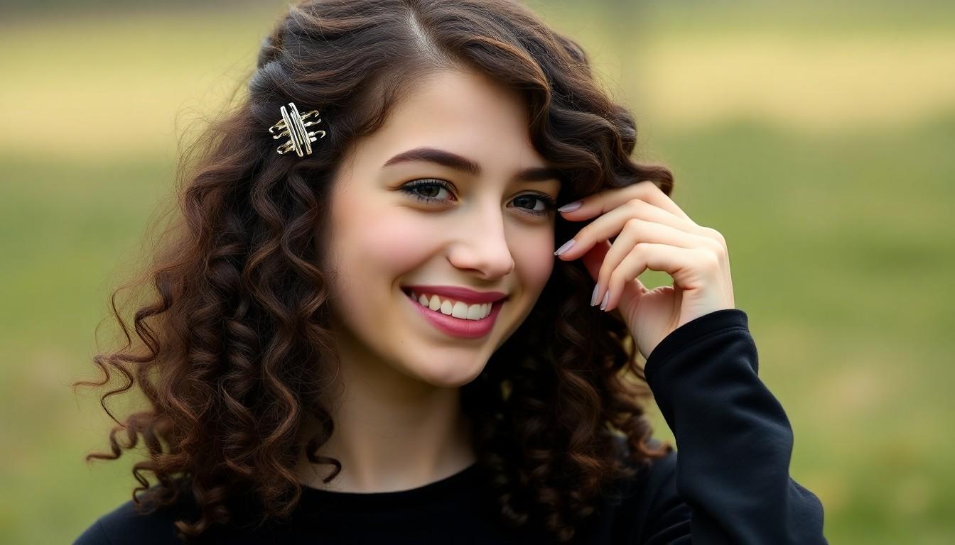 25 Gorgeous Half Up Half Down Curly Hairstyles for Every Curl Type (Easy Step-by-Step Guide) 2 25 Gorgeous Half Up Half Down Curly Hairstyles for Every Curl Type (Easy Step-by-Step Guide) 1