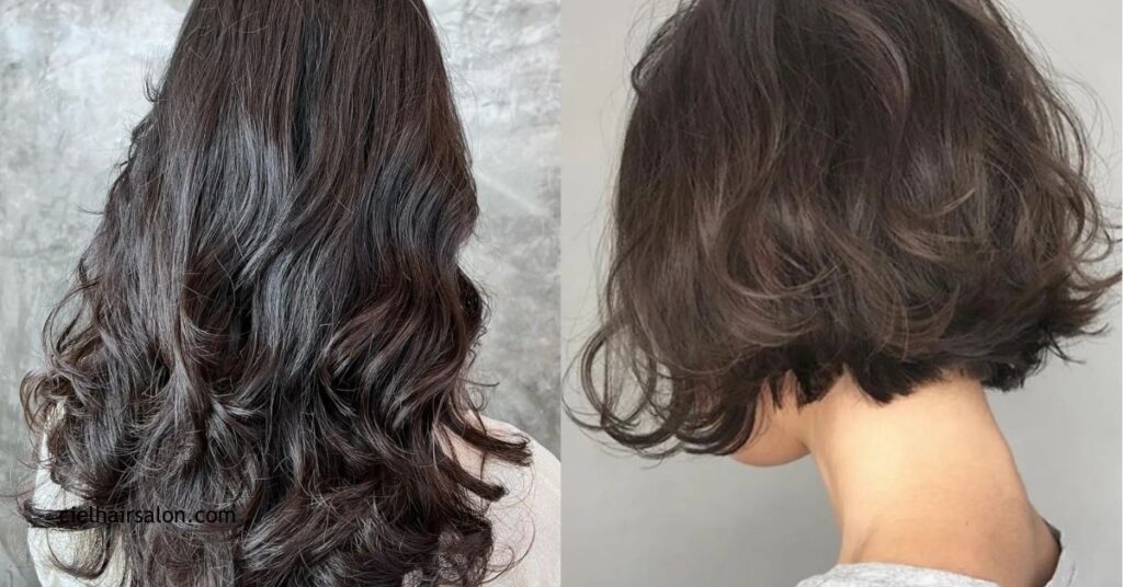 Everyday Hairstyles with Wavy Perms