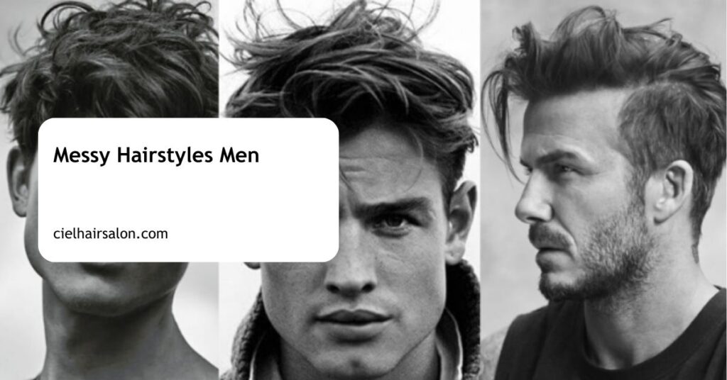 Messy Hairstyles Men