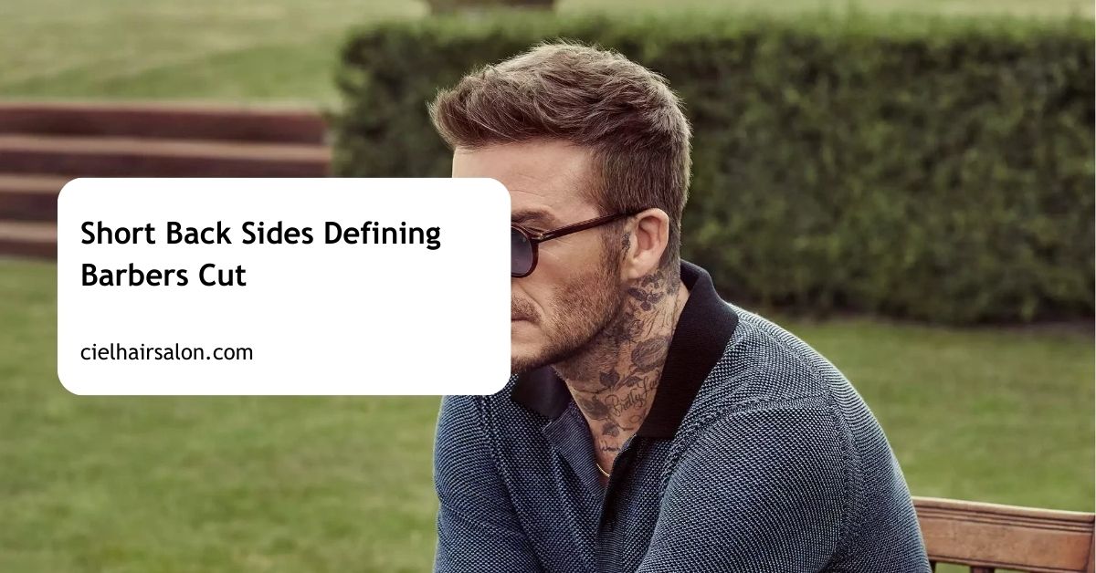 Short Back Sides Defining Barbers Cut