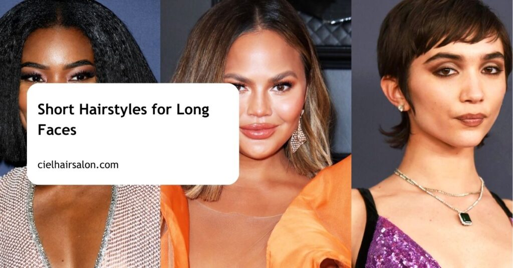 Short Hairstyles for Long Faces