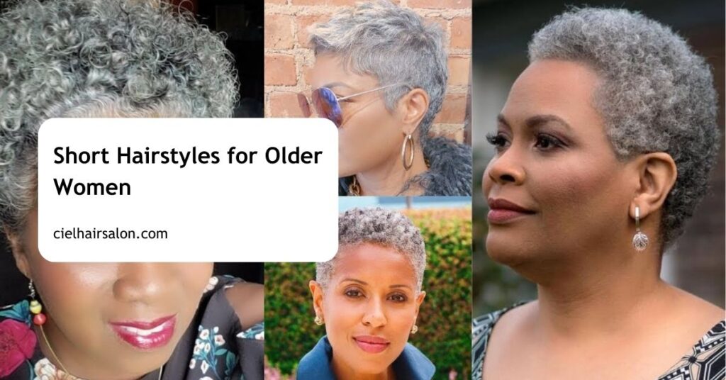 Short Hairstyles for Older Women