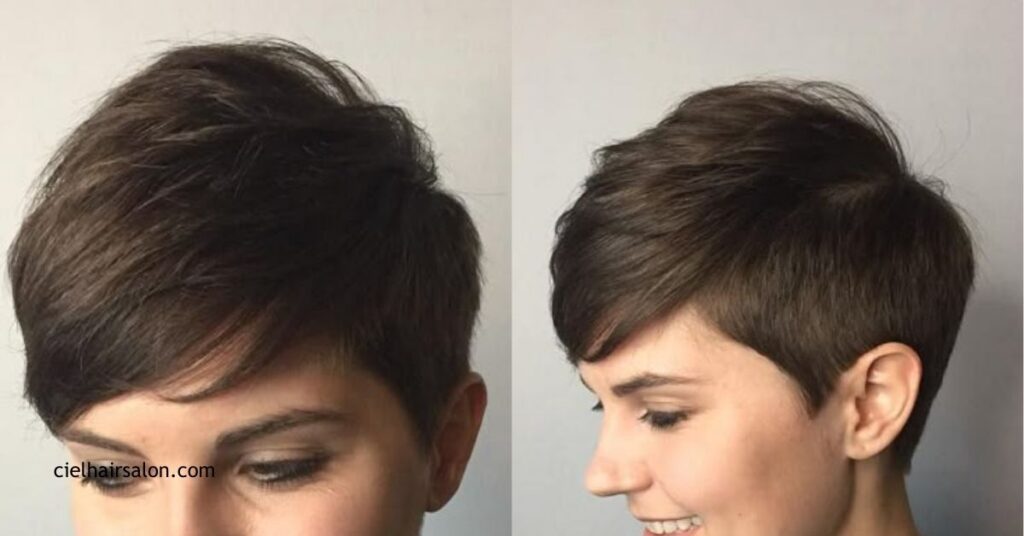 The Textured Tapered Pixie
