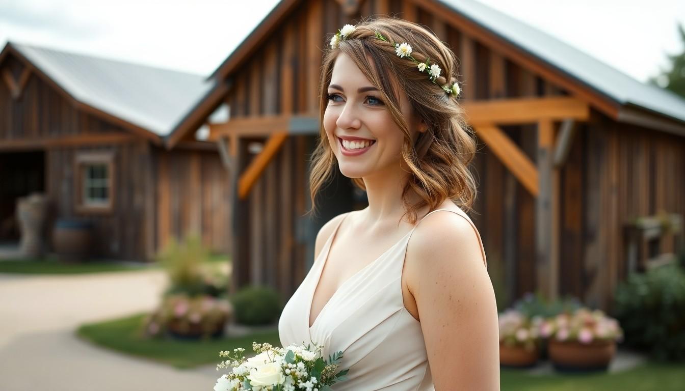20 Gorgeous Medium Length Bridesmaid Hairstyles That Are Perfect for Every Wedding Style 6 20 Gorgeous Medium Length Bridesmaid Hairstyles That Are Perfect for Every Wedding Style 5