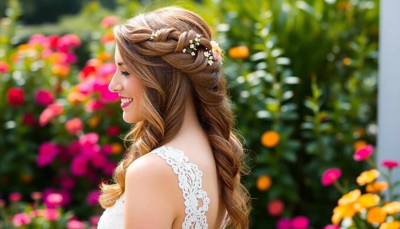 20 Gorgeous Medium Length Bridesmaid Hairstyles That Are Perfect for Every Wedding Style 4 20 Gorgeous Medium Length Bridesmaid Hairstyles That Are Perfect for Every Wedding Style 3