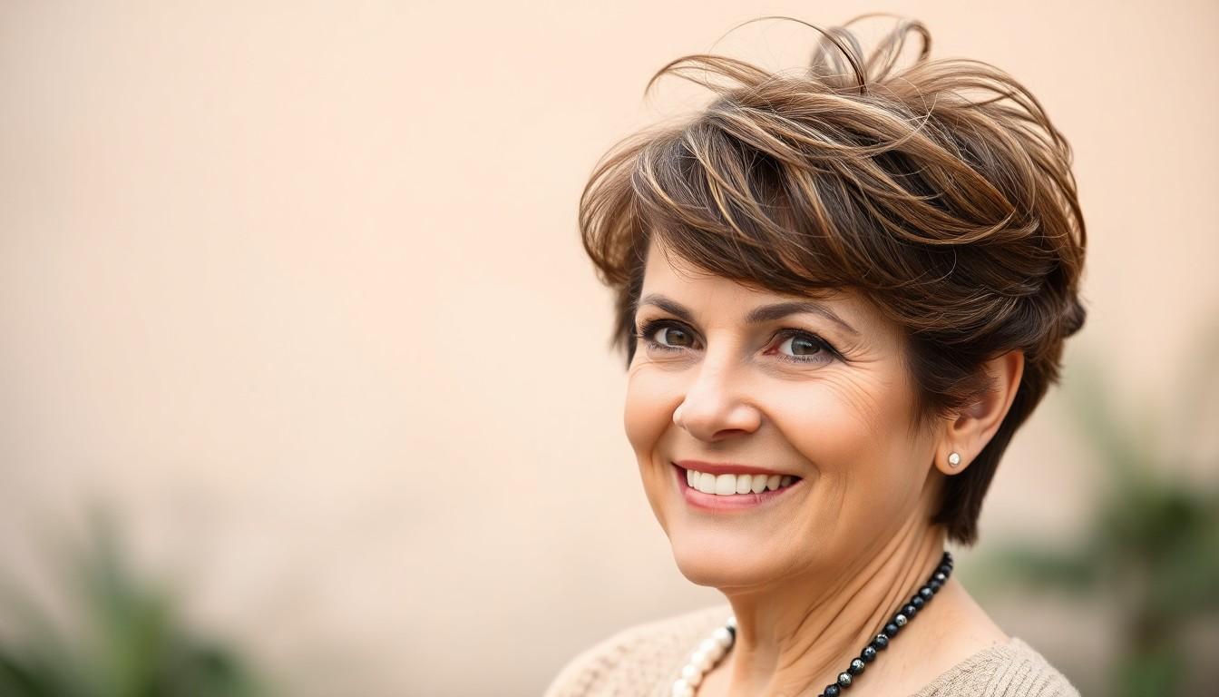 10 Trendy Short Hairstyles for Thick Hair Over 50 That Will Make You Look Years Younger 6 10 Trendy Short Hairstyles for Thick Hair Over 50 That Will Make You Look Years Younger 5