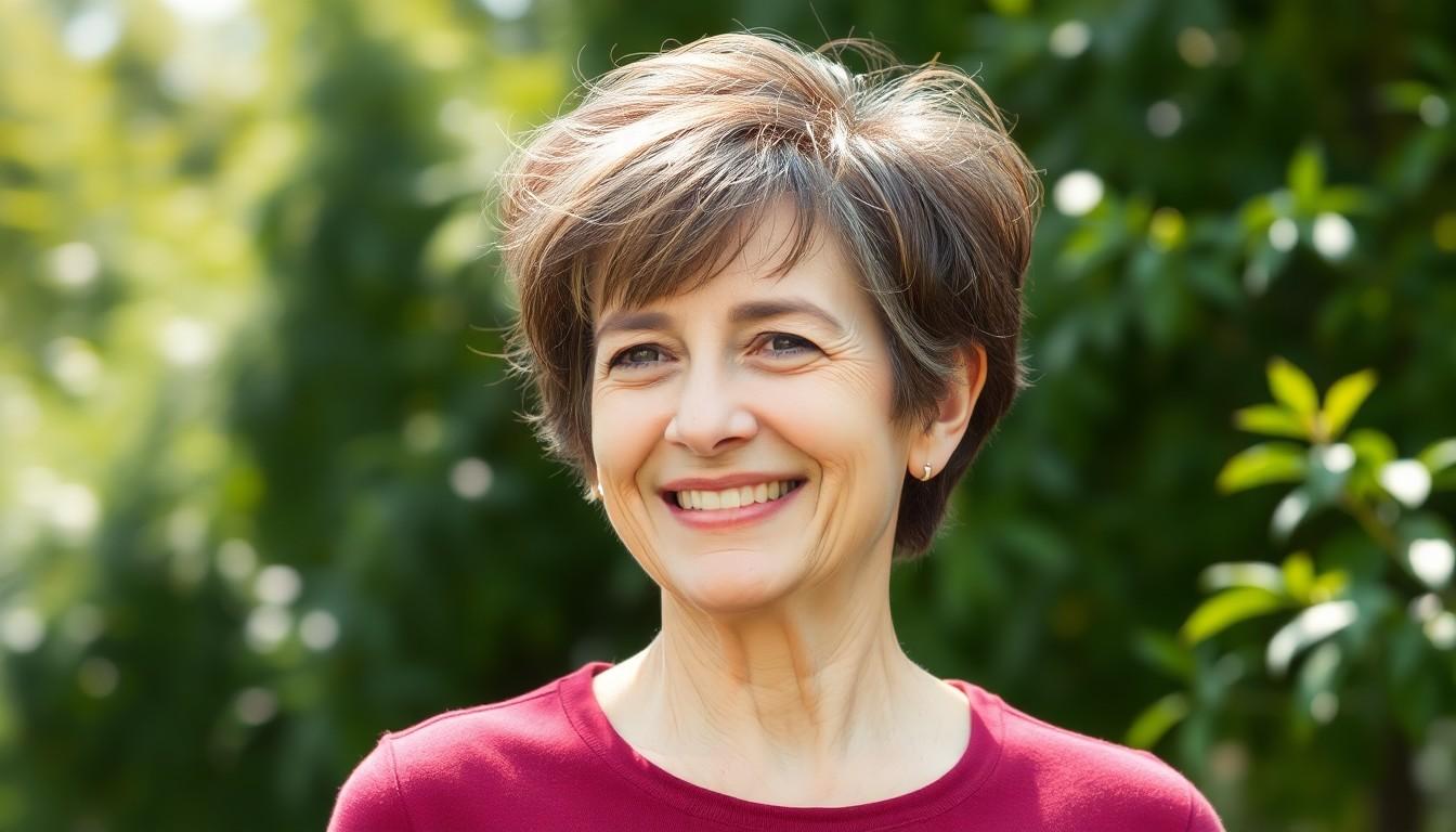 10 Trendy Short Hairstyles for Thick Hair Over 50 That Will Make You Look Years Younger 12 10 Trendy Short Hairstyles for Thick Hair Over 50 That Will Make You Look Years Younger 11