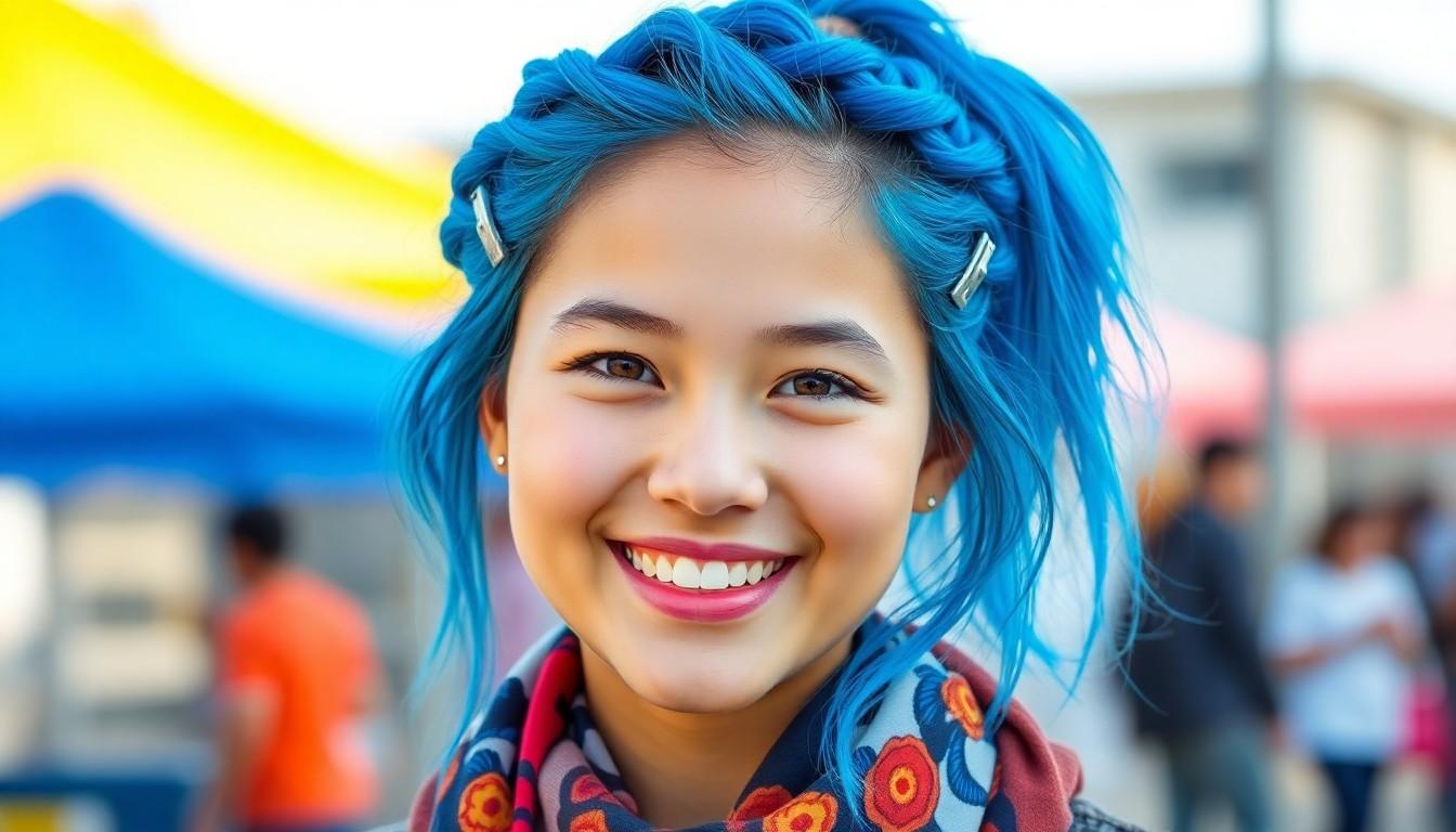 25 Stunning Blue Hair Ideas for 2025: Trending Shades, Styles & Tips for Every Personality 10 25 Stunning Blue Hair Ideas for 2025: Trending Shades, Styles & Tips for Every Personality 9