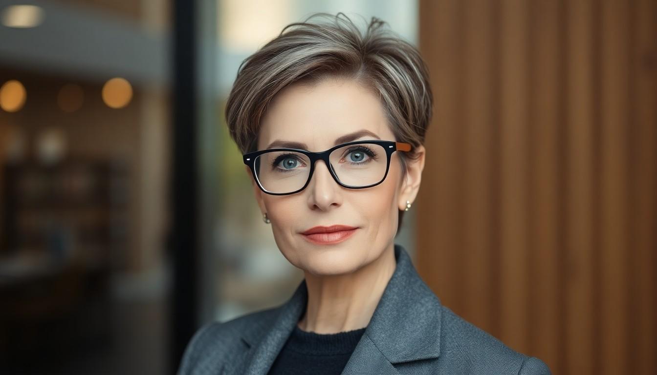 10 Flattering Short Hairstyles for Over 50 With Glasses That Turn Heads in 2025 8 10 Flattering Short Hairstyles for Over 50 With Glasses That Turn Heads in 2025 7