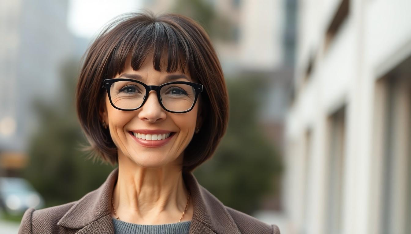 10 Flattering Short Hairstyles for Over 50 With Glasses That Turn Heads in 2025 10 10 Flattering Short Hairstyles for Over 50 With Glasses That Turn Heads in 2025 9