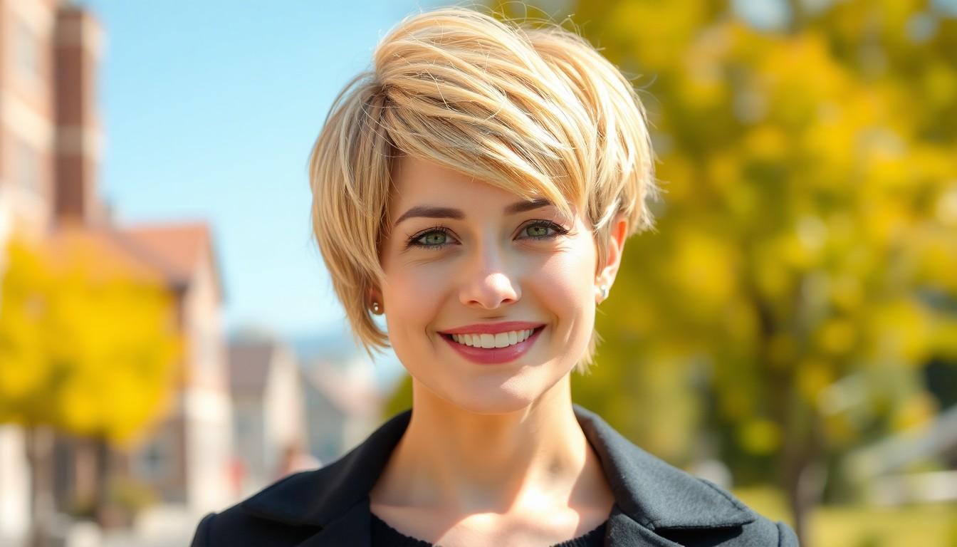 10 Best Feathered Haircuts for Short Hair: Effortless Volume & Style for Every Face Shape 4 10 Best Feathered Haircuts for Short Hair: Effortless Volume & Style for Every Face Shape 3