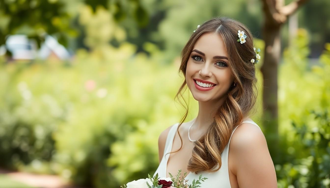 25 Gorgeous Bridesmaids Hairstyles for Every Hair Type and Wedding Style in the US 2 25 Gorgeous Bridesmaids Hairstyles for Every Hair Type and Wedding Style in the US 1