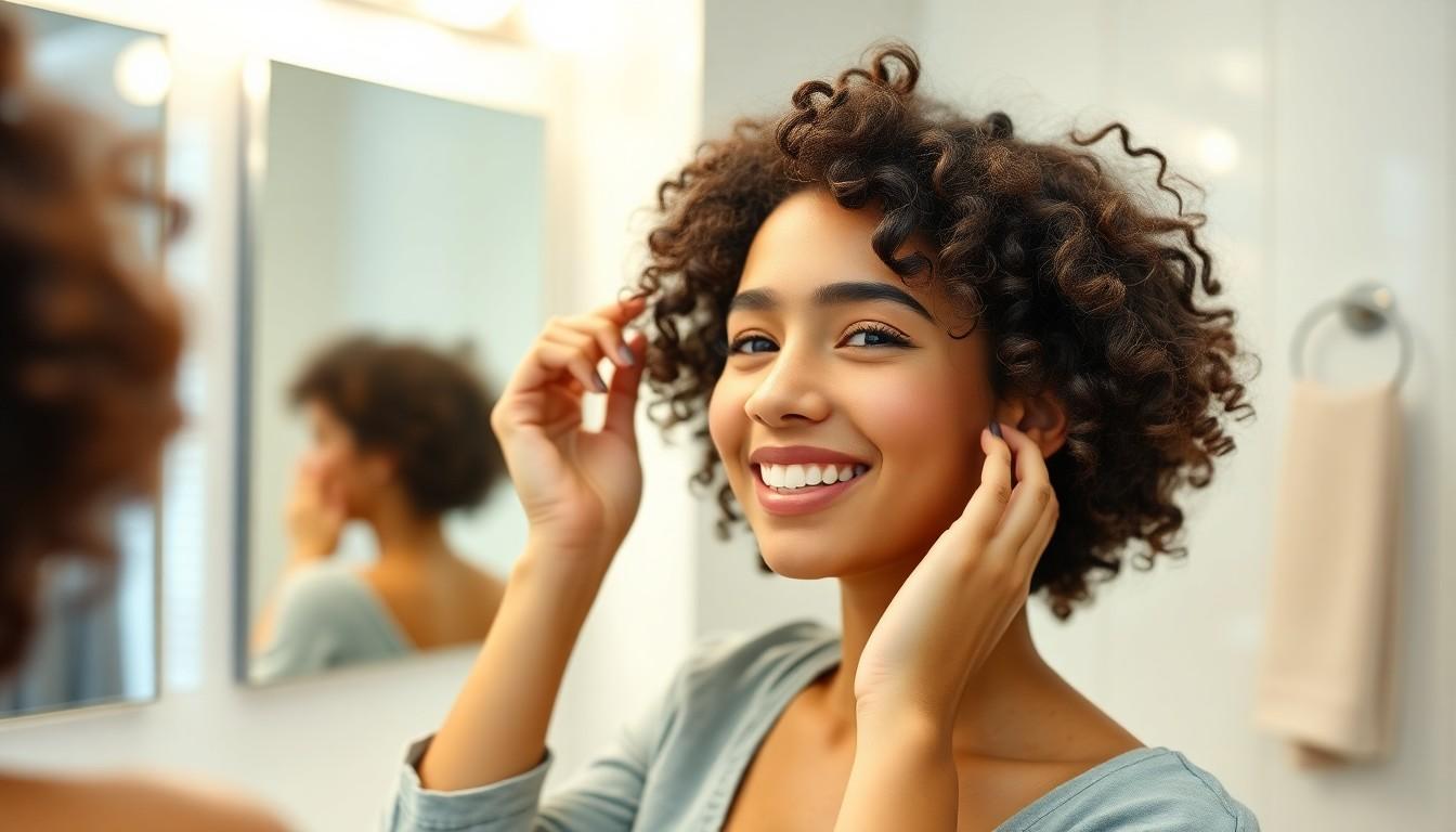 10 Easy Hairstyles for Short Curly Hair Anyone Can Do in Minutes (Perfect for Busy Mornings!) 4 10 Easy Hairstyles for Short Curly Hair Anyone Can Do in Minutes (Perfect for Busy Mornings!) 3