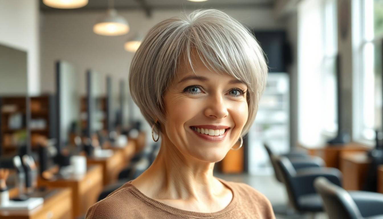 10 Flattering Short Hairstyles for Women Over 50 With Fine Hair That Add Instant Volume 10 10 Flattering Short Hairstyles for Women Over 50 With Fine Hair That Add Instant Volume 9