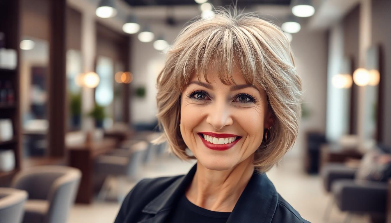 10 Flattering Short Hairstyles for Women Over 50 With Fine Hair That Add Instant Volume 8 10 Flattering Short Hairstyles for Women Over 50 With Fine Hair That Add Instant Volume 7