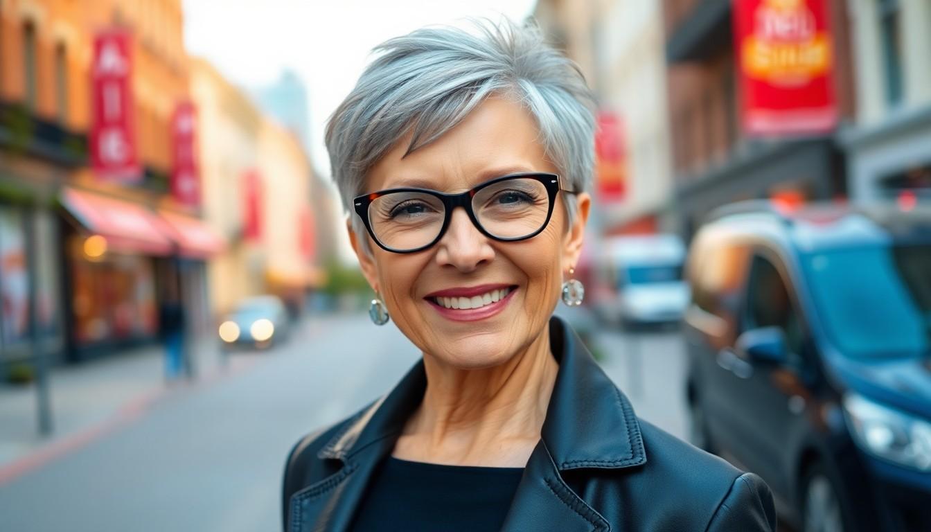 Flattering Hairstyles for Women Over 50 With Glasses: Modern Looks to Enhance Your Style 4 Flattering Hairstyles for Women Over 50 With Glasses: Modern Looks to Enhance Your Style 3