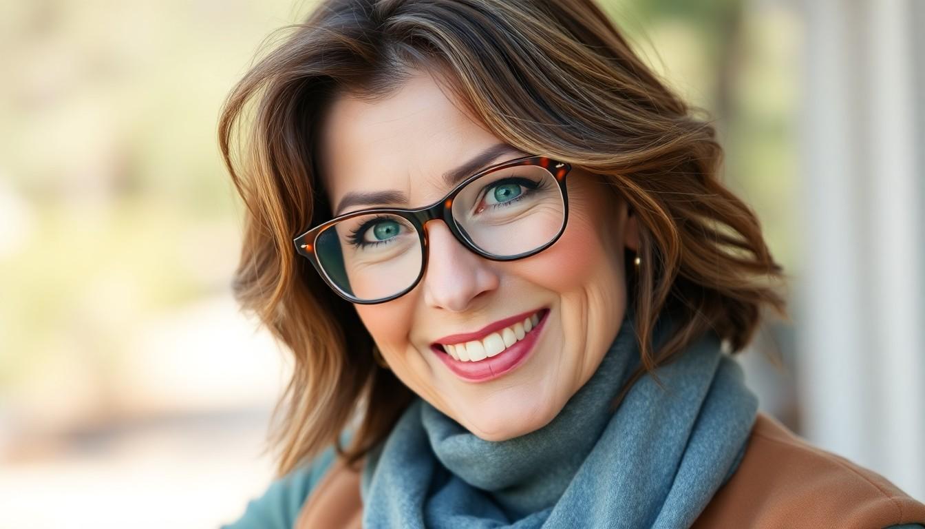 Flattering Hairstyles for Women Over 50 With Glasses: Modern Looks to Enhance Your Style 6 Flattering Hairstyles for Women Over 50 With Glasses: Modern Looks to Enhance Your Style 5
