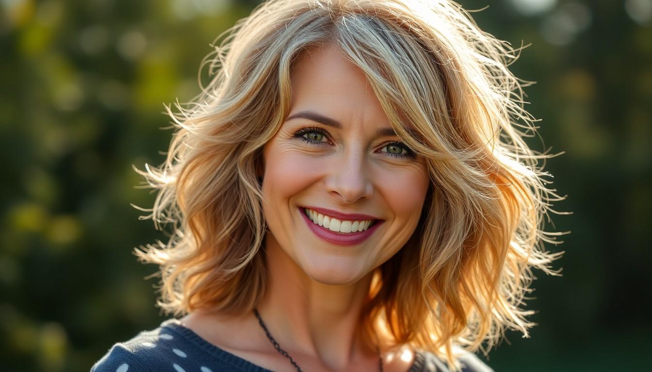 10 Gorgeous Medium Length Hairstyles for Thin Hair Over 50 That Add Volume and Youthfulness 10 10 Gorgeous Medium Length Hairstyles for Thin Hair Over 50 That Add Volume and Youthfulness 9