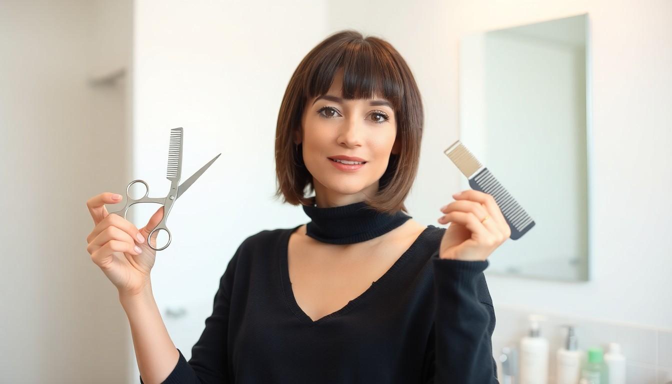 20 Chic Short Hair with Bangs Ideas Trending in the US Right Now 8 20 Chic Short Hair with Bangs Ideas Trending in the US Right Now 7