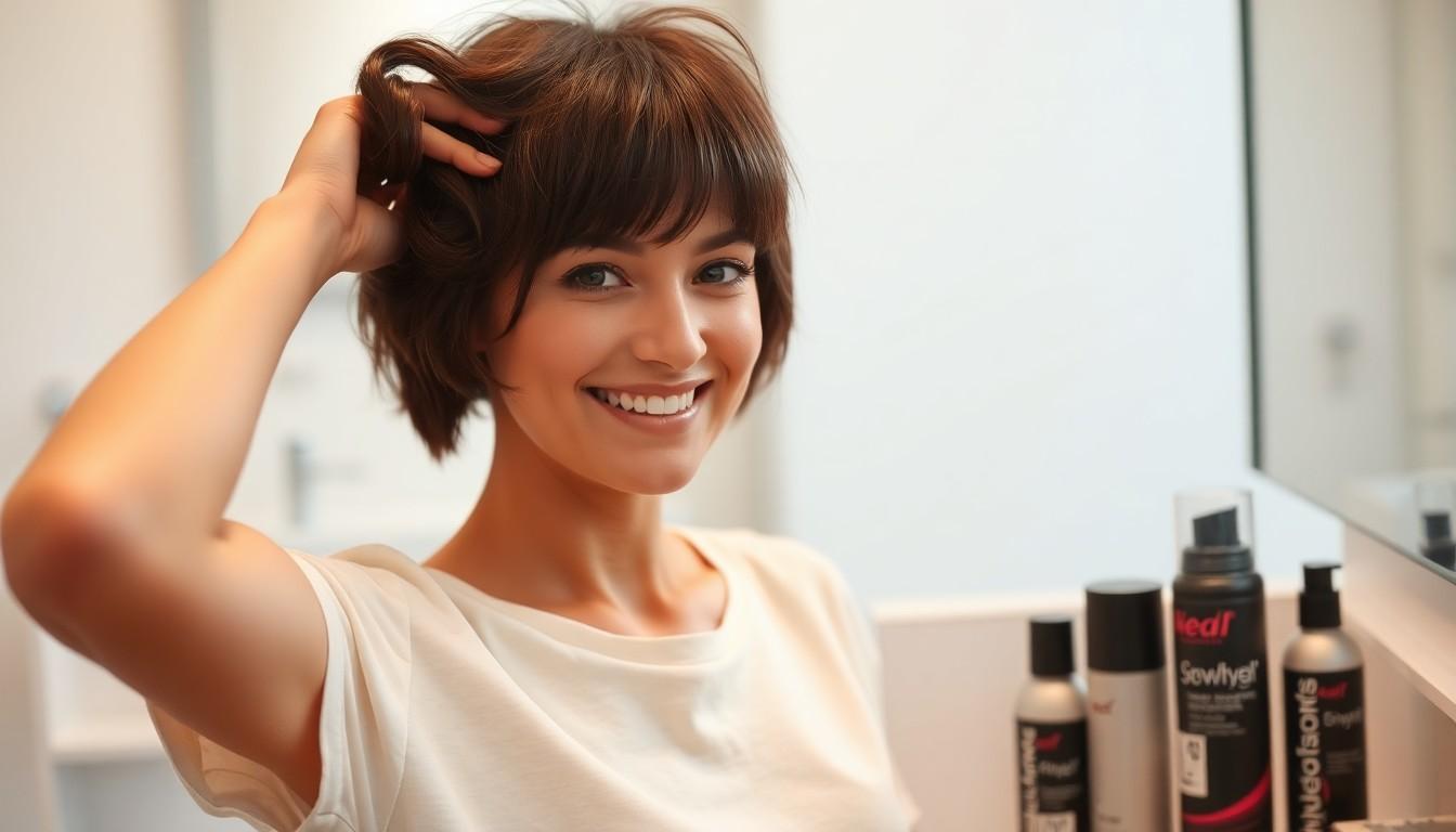 20 Chic Short Hair with Bangs Ideas Trending in the US Right Now 4 20 Chic Short Hair with Bangs Ideas Trending in the US Right Now 3