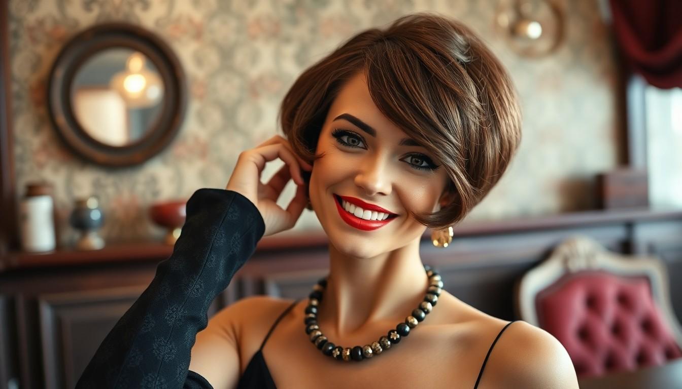 1920s Hairstyles for Short Hair: Chic Vintage Looks & Styling Tips for a Modern Twist 6 1920s Hairstyles for Short Hair: Chic Vintage Looks & Styling Tips for a Modern Twist 5