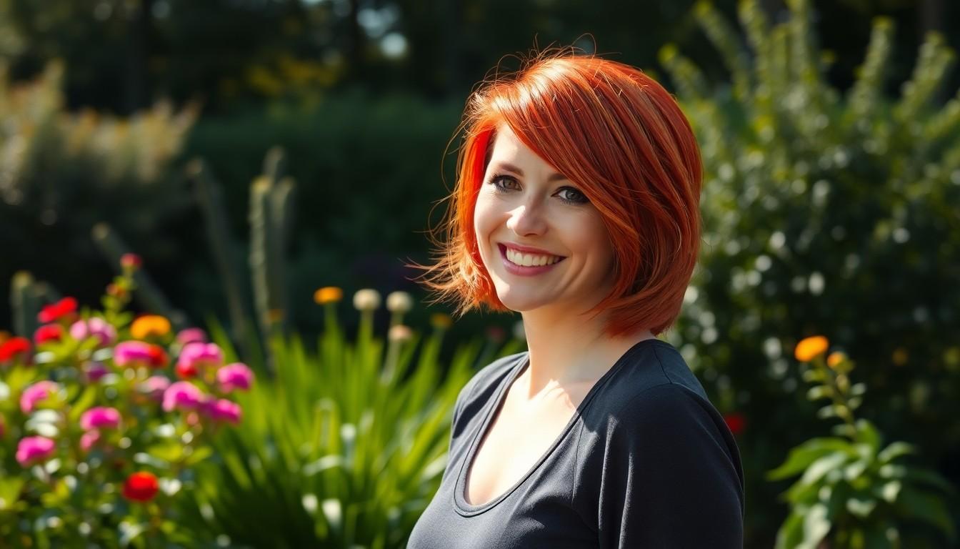 25 Stunning Short Red Hair Ideas: Celebrity Inspiration, Color Tips & Best Cuts for a Bold Look 7