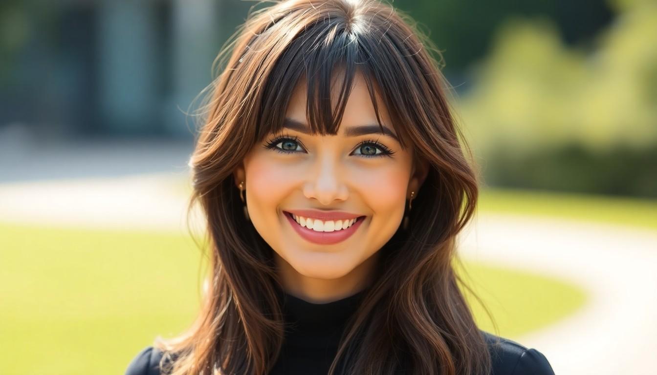 Best Bangs for Round Face: Flattering Styles & Expert Tips for a Slimmer Look 10 Best Bangs for Round Face: Flattering Styles & Expert Tips for a Slimmer Look 9