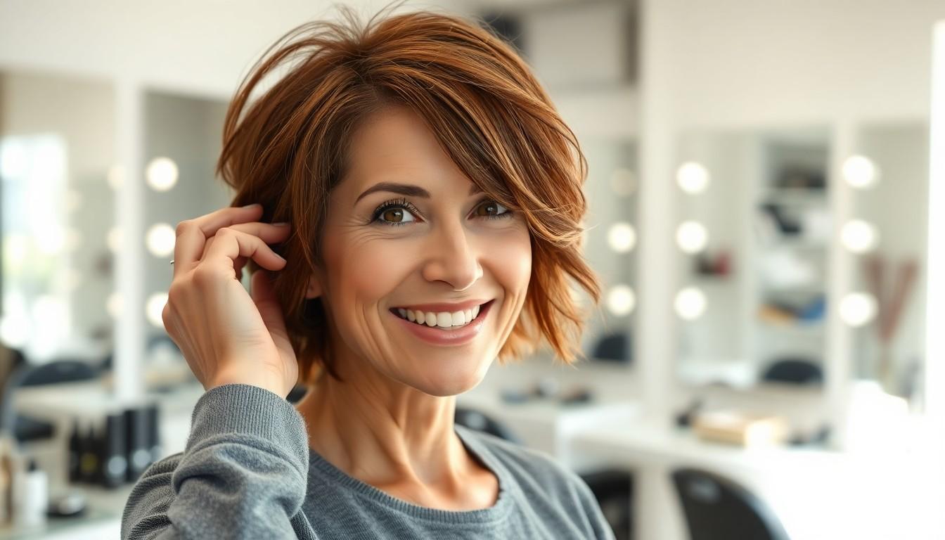 10 Trendy Short Shaggy Hairstyles Over 50 That Instantly Turn Back the Clock (2025 Guide) 9