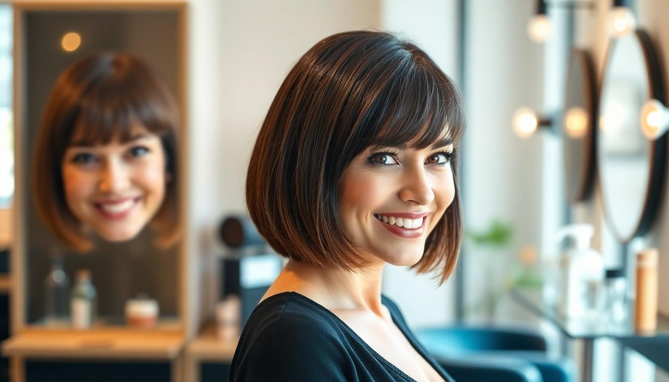 Chin Length Bob: The Effortlessly Chic Haircut Celebs Love & How to Make It Work for You 4 Chin Length Bob: The Effortlessly Chic Haircut Celebs Love & How to Make It Work for You 3