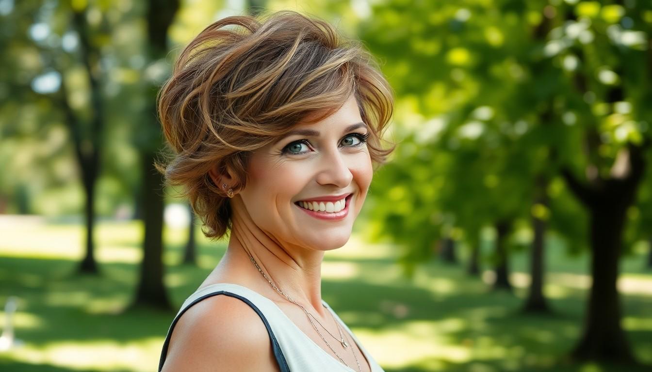 10 Flattering Short Hairstyles for Naturally Wavy Hair Over 50 (Look Younger Instantly!) 2 10 Flattering Short Hairstyles for Naturally Wavy Hair Over 50 (Look Younger Instantly!) 1